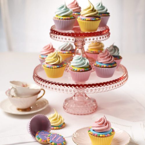 Ultimate Cookies Stacked Cupcake Cookies- 2-D Cookies Gallery